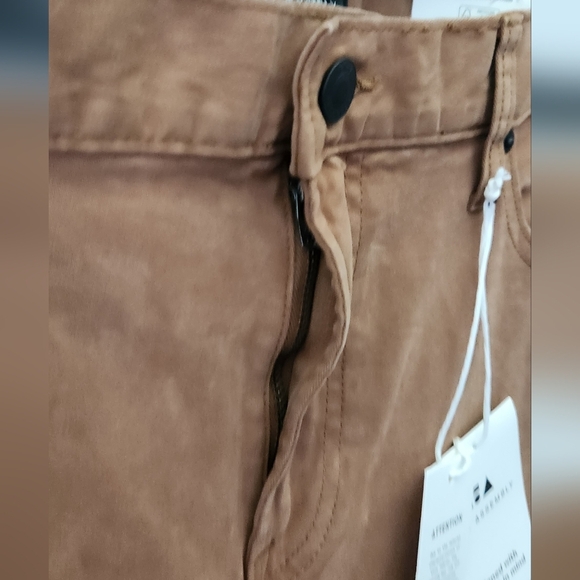 👖 Men’s Brown Straight-Leg Jeans – Size 36x30, Free Assembly, 5-Pocket Style - Picture 5 of 14